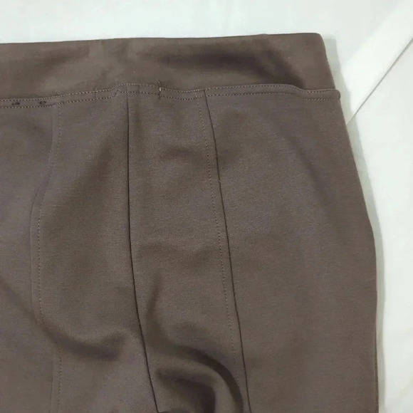 WHBM Faux Suede Runway Leggings, Color Tannin Size 00 - Picture 10 of 13